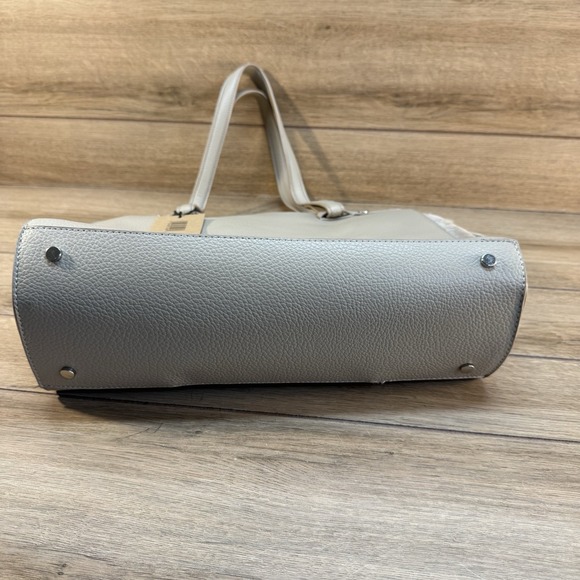 NWT New Steve Madden Bripley 2 Satchel Crossbody Shoulder Bag Timeless Taupe‎ - Picture 5 of 9